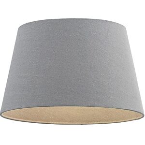 National Lighting Modern Lampshade Grey Linen Effect Fabric Lampshades 8-Inch Tapered Light Shade 40W 240V Incandescent or LED E14 Golf (Not Included) National Lighting Modern Lampshade Grey Linen Effect Fabric Lampshades 8-Inch Tapered Light Shade 40W 240V Incandescent or LED E14 Golf (Not Included)