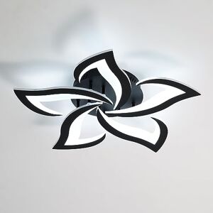 Comely Ceiling Lights Bedroom, LED Ceiling Lights 60W 6750LM, Cool White 6500K, Acrylic Petal Design Mordern Ceiling Lighting for Living Room Bedroom, Black (Dia 60cm) Comely Ceiling Lights Bedroom, LED Ceiling Lights 60W 6750LM, Cool White 6500K, Acrylic Petal Design Mordern Ceiling Lighting for Living Room Bedroom, Black (Dia 60cm)
