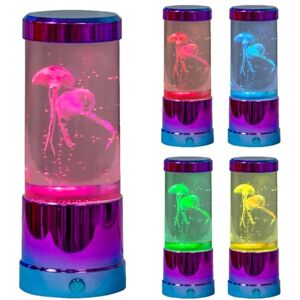 Global Gizmos 55219 Multi-Coloured Jellyfish Lamp/Colour Changing LEDs/Calming Sensory Light/USB or Battery Powered/Great for Kids & Adults Global Gizmos 55219 Multi-Coloured Jellyfish Lamp/Colour Changing LEDs/Calming Sensory Light/USB or Battery Powered/Great for Kids & Adults