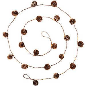 WeRChristmas Christmas Pinecone Light String Decoration, Warm White, 1.8 m WeRChristmas Christmas Pinecone Light String Decoration, Warm White, 1.8 m