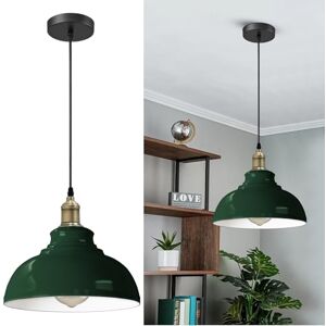 LEDSone Vintage Style 29cm Curvy Dome Shaped Pendant Light 95cm Adjustable Hanging Ceiling Pendant Light Fitting for Restaurants and Any Other Stylish Places LEDSone Vintage Style 29cm Curvy Dome Shaped Pendant Light 95cm Adjustable Hanging Ceiling Pendant Light Fitting for Restaurants and Any Other Stylish Places