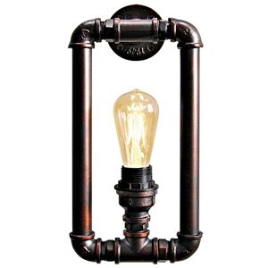 Long Life Lamp Company Vintage Industrial Water Pipe Wall Light Rustic 1 Lamp Metal Steampunk M0068 Long Life Lamp Company Vintage Industrial Water Pipe Wall Light Rustic 1 Lamp Metal Steampunk M0068