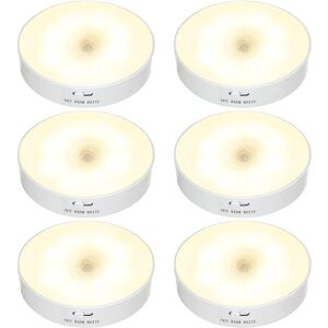 Lychico Newest Motion Sensor Lights Indoor, 6 Pack Wireless LED Night Light, USB Rechargeable Battery Powered Safety Lamp for Stair, Bedroom, Living Room, Bathroom, Wardrobe, Garage, Kitchen Under Cabinets Lychico Newest Motion Sensor Lights Indoor, 6 Pack Wireless LED Night Light, USB Rechargeable Battery Powered Safety Lamp for Stair, Bedroom, Living Room, Bathroom, Wardrobe, Garage, Kitchen Under Cabinets