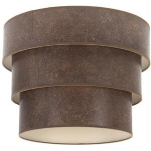 VoltShine Hanging lampshade Triple lampshade 50x40x28 cm, Rust Design, Ideal for Interior Decoration, Durable and Functional VoltShine Hanging lampshade Triple lampshade 50x40x28 cm, Rust Design, Ideal for Interior Decoration, Durable and Functional