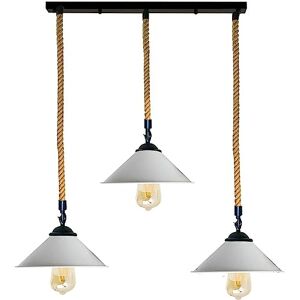 LEDSone Modern 3 Light Pendant Ceiling Lamp Adjustable Height Metal Shades 50cm Bar Nordic Style Hanging Fixture for Dining Room, Kitchen Island, Living Room, Bedroom LEDSone Modern 3 Light Pendant Ceiling Lamp Adjustable Height Metal Shades 50cm Bar Nordic Style Hanging Fixture for Dining Room, Kitchen Island, Living Room, Bedroom