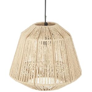 WELL HOME MOBILIARIO & DECORACIÓN Well Home Rustic Ceiling Lamp add a Warm Touch to Your Home with This Rope lampshade Ø29 cm WELL HOME MOBILIARIO & DECORACIÓN Well Home Rustic Ceiling Lamp add a Warm Touch to Your Home with This Rope lampshade Ø29 cm