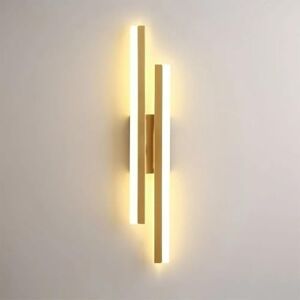 Comely LED Interior Wall Light, Gold Modern Wall Lamp, 16 W Acrylic Wall Light for Bedroom, Living Room, Hotel, Stairs, Warm White 3000K Comely LED Interior Wall Light, Gold Modern Wall Lamp, 16 W Acrylic Wall Light for Bedroom, Living Room, Hotel, Stairs, Warm White 3000K