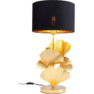 KARE Design Table Lamp Flores, Gold, Steel, Cotton Shade, Bedside Lamp, Elegant Lighting, Room Decor, Bedroom, Living Room, Bulb not Included, 62 x 30 x 30 cm (H/W/D) KARE Design Table Lamp Flores, Gold, Steel, Cotton Shade, Bedside Lamp, Elegant Lighting, Room Decor, Bedroom, Living Room, Bulb not Included, 62 x 30 x 30 cm (H/W/D)