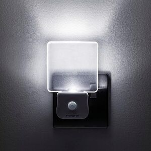 Integral 4 Pack LED Motion Sensor Night Light, Plug in Wall with Dusk to Dawn Photocell Sensor, for Hallways, Landings, Stairs, Kitchens, Bedrooms, Baby’s Nursery and More Integral 4 Pack LED Motion Sensor Night Light, Plug in Wall with Dusk to Dawn Photocell Sensor, for Hallways, Landings, Stairs, Kitchens, Bedrooms, Baby’s Nursery and More