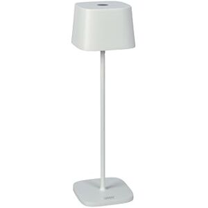 Konstsmide Rechargeable Battery Operated Cordless Table Lamp Touch Control Dimmer and 2 Colour Modes USB Charging Dock Included Battery Powered Light for Indoor or Outdoor Use Konstsmide Rechargeable Battery Operated Cordless Table Lamp Touch Control Dimmer and 2 Colour Modes USB Charging Dock Included Battery Powered Light for Indoor or Outdoor Use