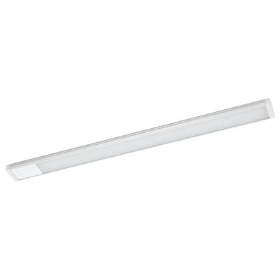 Eglo LED Under Cabinet Light Repilado, Kitchen Lighting Made of White and Silver Plastic, Under Cupboard lamp with Rocker Switch, Neutral White, 24 inches Eglo LED Under Cabinet Light Repilado, Kitchen Lighting Made of White and Silver Plastic, Under Cupboard lamp with Rocker Switch, Neutral White, 24 inches