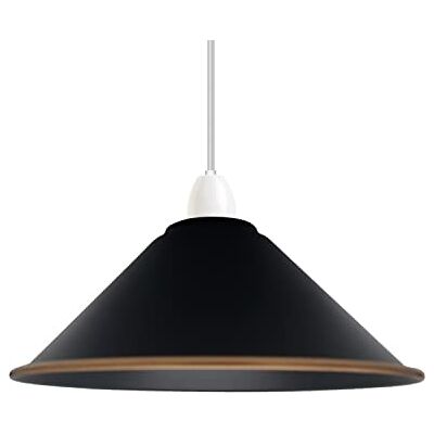 DC VOLTAGE Metal Lamp Shade, 22cm Easy-Fit Ceiling Light Shade, Non-Electrical Pendant Lampshades for Ceiling Lights, Lamp Shades for Table Lamps, Floor Lamps, Living Room, Bedroom DC VOLTAGE Metal Lamp Shade, 22cm Easy-Fit Ceiling Light Shade, Non-Electrical Pendant Lampshades for Ceiling Lights, Lamp Shades for Table Lamps, Floor Lamps, Living Room, Bedroom