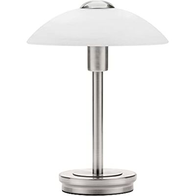 Litecraft - Table Lamp Touch Sensitive Base - Alabaster Shade Litecraft - Table Lamp Touch Sensitive Base - Alabaster Shade