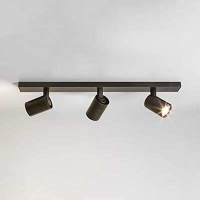 Astro Ascoli Triple Bar, Dimmable Indoor Spotlight (Bronze) GU10 Smart Bulb Compatible, Designed in Britain 1286006-3 Years Guarantee Astro Ascoli Triple Bar, Dimmable Indoor Spotlight (Bronze) GU10 Smart Bulb Compatible, Designed in Britain 1286006-3 Years Guarantee