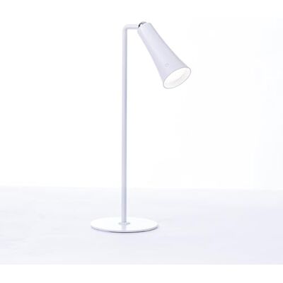 Lytup Flute™ 4-in-1 Rechargeable LED Lamp – Desk, Wall, Clamp & Flashlight, Adjustable Brightness, Cordless Portable Reading & Task Light, White Lytup Flute™ 4-in-1 Rechargeable LED Lamp – Desk, Wall, Clamp & Flashlight, Adjustable Brightness, Cordless Portable Reading & Task Light, White