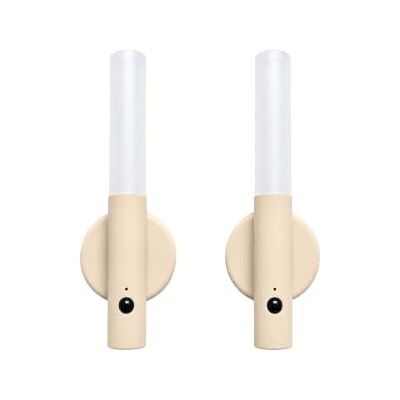 OHS Motion Sensor Lights Indoor Rechargeable Wall Lights 2 Pack, Natural Magnetic Stick‑On Night Light Type-C Charging Battery Operated Wall Lights Removable Wireless for Living Room Bedroom Hallway OHS Motion Sensor Lights Indoor Rechargeable Wall Lights 2 Pack, Natural Magnetic Stick‑On Night Light Type-C Charging Battery Operated Wall Lights Removable Wireless for Living Room Bedroom Hallway