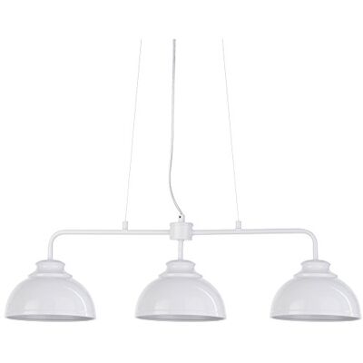 Litecraft - Brooklyn - White - Ceiling Pendant Light Litecraft - Brooklyn - White - Ceiling Pendant Light