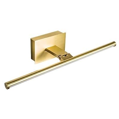 ED:T/ed:t Edit Slimline 400 USB Rechargeable LED Picture Light with Remote Control Matt Gold ED:T/ed:t Edit Slimline 400 USB Rechargeable LED Picture Light with Remote Control Matt Gold