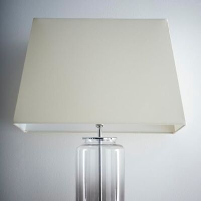K LIVING Modern Rectangle Light Shade for Ceiling Pendant in Cream Unique Interior Home Decor Lamp Shade Textured Linen Fabric Lampshade for Modern Table Lamps and Floor Lamps in Beige (15") K LIVING Modern Rectangle Light Shade for Ceiling Pendant in Cream Unique Interior Home Decor Lamp Shade Textured Linen Fabric Lampshade for Modern Table Lamps and Floor Lamps in Beige (15")