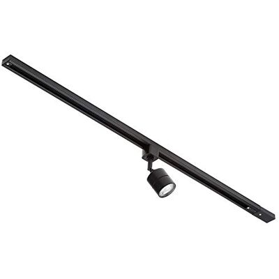 LITECRAFT Kitchen Track Light, Black, 1M 1 Light LITECRAFT Kitchen Track Light, Black, 1M 1 Light