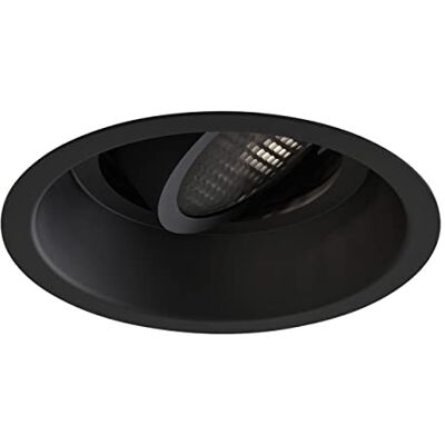 Astro Minima Slimline Round Adjustable Fire-Rated Indoor Downlight (Matt Black), GU10 LED Lamp, Designed in Britain 1249041-3 Years Guarantee Astro Minima Slimline Round Adjustable Fire-Rated Indoor Downlight (Matt Black), GU10 LED Lamp, Designed in Britain 1249041-3 Years Guarantee