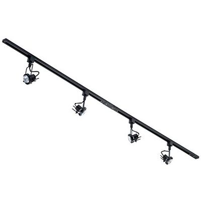 Litecraft - 2m Kitchen Track Light - Black - Track light Litecraft - 2m Kitchen Track Light - Black - Track light