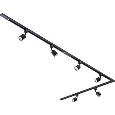 Litecraft - 3 Metre L Shape Track Light - 6 Soho Fixture Litecraft - 3 Metre L Shape Track Light - 6 Soho Fixture