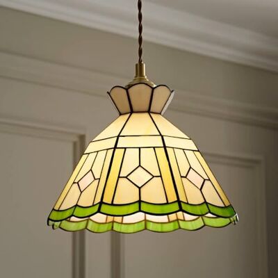 ValueLights Beatrix Tiffany Ceiling Pendant Lamp Shade and Bulb Ceiling Lights, Home Décor & Improvement Essential ValueLights Beatrix Tiffany Ceiling Pendant Lamp Shade and Bulb Ceiling Lights, Home Décor & Improvement Essential