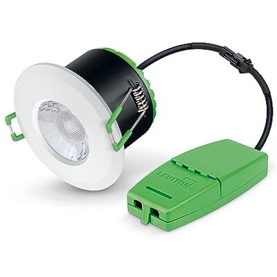 LEVITON JC1001/WH JCC V50 Colour Temperature Switchable Fire Rated LED Downlight LEVITON JC1001/WH JCC V50 Colour Temperature Switchable Fire Rated LED Downlight