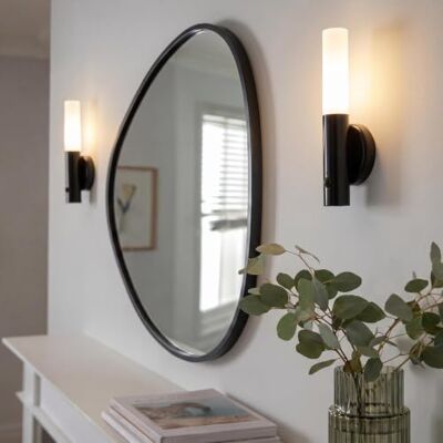 OHS LED Motion Sensor Lights Indoor Rechargeable Wall Lights 2 Pack, Black Magnetic Stick‑On Night Light Type-C Charging Battery Operated Wall Lights Removable Wireless for Living Room Bedroom Hallway OHS LED Motion Sensor Lights Indoor Rechargeable Wall Lights 2 Pack, Black Magnetic Stick‑On Night Light Type-C Charging Battery Operated Wall Lights Removable Wireless for Living Room Bedroom Hallway