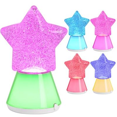 L & P Home & Gifts Lesser & Pavey Glitter Star Lamp for Home & Living Room Festive Table Lamp for Home Décor Stylish Night Light for Bedroom & Hallway Lovely Gift for Women & Men L & P Home & Gifts Lesser & Pavey Glitter Star Lamp for Home & Living Room Festive Table Lamp for Home Décor Stylish Night Light for Bedroom & Hallway Lovely Gift for Women & Men