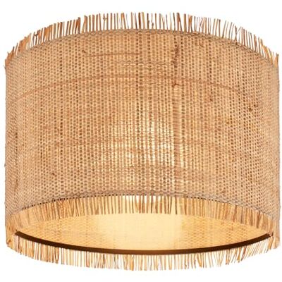 Briloner Natural Straw Boho Style E27 Ceiling Lamp - Ceiling Light Briloner Natural Straw Boho Style E27 Ceiling Lamp - Ceiling Light