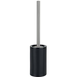 Spirella Tube Stoneware Toilet Brush, Black Spirella Tube Stoneware Toilet Brush, Black