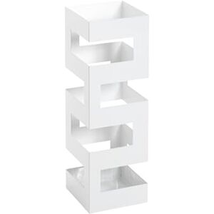 HAKU Möbel Umbrella Stand White, Metal Size: W 16 cm X H 48 cm X D 16 cm, Style: Modern HAKU Möbel Umbrella Stand White, Metal Size: W 16 cm X H 48 cm X D 16 cm, Style: Modern