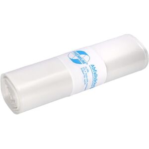 Deiss Premium 19706 Rubbish Bags, 2 1/4 x 1000 mm x 0.06 mm 25 per roll, Transparent Deiss Premium 19706 Rubbish Bags, 2 1/4 x 1000 mm x 0.06 mm 25 per roll, Transparent