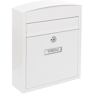ARREGUI 1832D60 Exterior Letter Box Compact White Steel ARREGUI 1832D60 Exterior Letter Box Compact White Steel