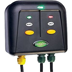 Blagdon 1040204 Powersafe Garden & Pond Safe Weatherproof Electrical Switch Box, 2 Outlet, Black Blagdon 1040204 Powersafe Garden & Pond Safe Weatherproof Electrical Switch Box, 2 Outlet, Black