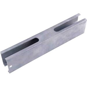 Alberts 672638 Fence Post Adapter Accessories for The Industrial Program, Silver, für Pfosten 60 x 40 mm Alberts 672638 Fence Post Adapter Accessories for The Industrial Program, Silver, für Pfosten 60 x 40 mm