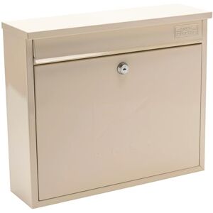 Burg-Wächter Burg-Wachter MB02AC Antique Cream Elegance Wall Mounted Galvanised Steel Lockable Weatherproof Post Box 36x31x10cm Burg-Wächter Burg-Wachter MB02AC Antique Cream Elegance Wall Mounted Galvanised Steel Lockable Weatherproof Post Box 36x31x10cm