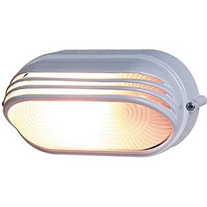 REV Ritter 0590056555 Oval Light Aluminium with Cover 60 W White REV Ritter 0590056555 Oval Light Aluminium with Cover 60 W White