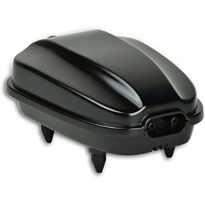 Blagdon Liberty Pulse Air Pump Pond Oxygenator, Solar Powered with Lithium Battery Backup, Pulses 5 Seconds On and 12 Seconds Off, Twin Outlet, Includes 2 Airstones and 2 6FT Airlines, Black Blagdon Liberty Pulse Air Pump Pond Oxygenator, Solar Powered with Lithium Battery Backup, Pulses 5 Seconds On and 12 Seconds Off, Twin Outlet, Includes 2 Airstones and 2 6FT Airlines, Black