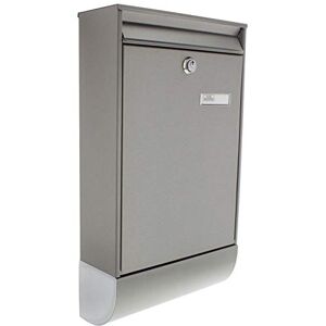 Burg-Wächter 39700 Letterbox Berlin-Set 37770 NI, Stainless Steel Burg-Wächter 39700 Letterbox Berlin-Set 37770 NI, Stainless Steel
