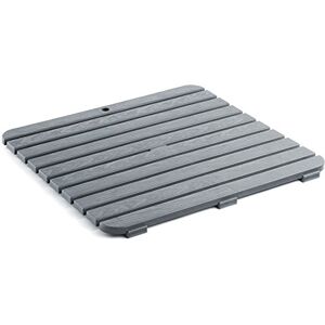 TATAY Square shower floor made of strong plastic, wood effect finish, with anti-UV, anti-slip protection, with rubber plugs at the base. TATAY Square shower floor made of strong plastic, wood effect finish, with anti-UV, anti-slip protection, with rubber plugs at the base.