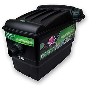 Blagdon 9W Mini-Pond 6-Stage Box Filter 12000 Litre Model with UV Clarifier Light, for Ponds Up-to 12,000 Litres, Black Blagdon 9W Mini-Pond 6-Stage Box Filter 12000 Litre Model with UV Clarifier Light, for Ponds Up-to 12,000 Litres, Black