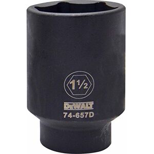DeWalt 6 PT 1/2" Deep Drive Impact Socket 1-1/2" SAE DeWalt 6 PT 1/2" Deep Drive Impact Socket 1-1/2" SAE