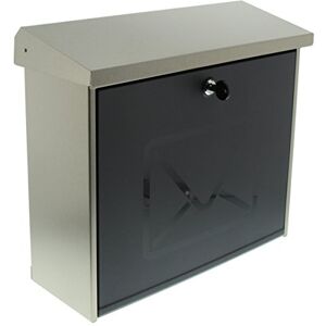 Burg-Wächter Burg Wachter Lucca 3713 Ni Letter Stainless Steel Post Box Burg-Wächter Burg Wachter Lucca 3713 Ni Letter Stainless Steel Post Box