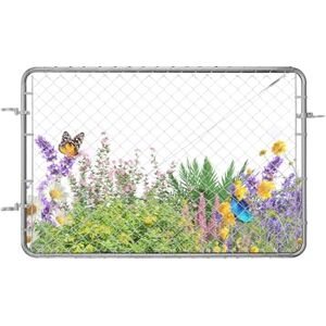 VEVOR Chain Link Fence Gate, 72 x 48 in, Adjustable Chain Link Fence Panel, Fit 2.2-6 ft (W) x 6 ft (H) Garden Fence Gate Opening, Rust-Resistant Galvanized Fencing Gate for Farm, Posts Not Included VEVOR Chain Link Fence Gate, 72 x 48 in, Adjustable Chain Link Fence Panel, Fit 2.2-6 ft (W) x 6 ft (H) Garden Fence Gate Opening, Rust-Resistant Galvanized Fencing Gate for Farm, Posts Not Included