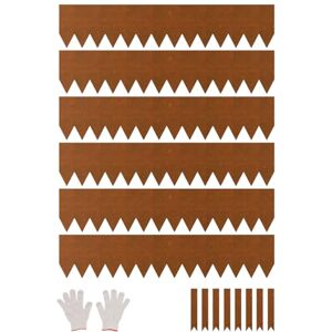 VEVOR Steel Landscape Edging, 6 Packs 40 x 8 in Weather-Resistant & Pre-Rust Metal Landscape Edging, Bendable Garden Edging Border, Lawn Edging for Flower Bed Yard Pathway Divider VEVOR Steel Landscape Edging, 6 Packs 40 x 8 in Weather-Resistant & Pre-Rust Metal Landscape Edging, Bendable Garden Edging Border, Lawn Edging for Flower Bed Yard Pathway Divider