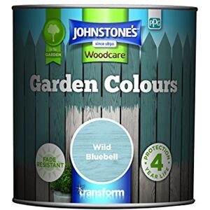 Johnstone's Johnstone’s Garden Colours Wild Bluebell Exterior Wood Paint Fade Resistant Suitable for Garden Furniture Outdoors Fence Paint Dry in 2 hours 12m2 Coverage per Litre 1L Johnstone's Johnstone’s Garden Colours Wild Bluebell Exterior Wood Paint Fade Resistant Suitable for Garden Furniture Outdoors Fence Paint Dry in 2 hours 12m2 Coverage per Litre 1L