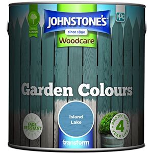 Johnstone's Johnstone’s Garden Colours Island Lake Exterior Wood Paint Fade Resistant Suitable for Garden Furniture Outdoors Fence Paint Dry in 2 hours 12m2 Coverage per Litre 2.5L Johnstone's Johnstone’s Garden Colours Island Lake Exterior Wood Paint Fade Resistant Suitable for Garden Furniture Outdoors Fence Paint Dry in 2 hours 12m2 Coverage per Litre 2.5L